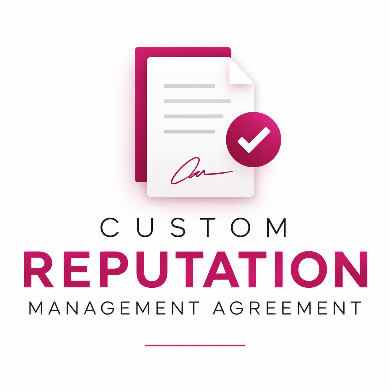 Custom Reputation Management Plan 2